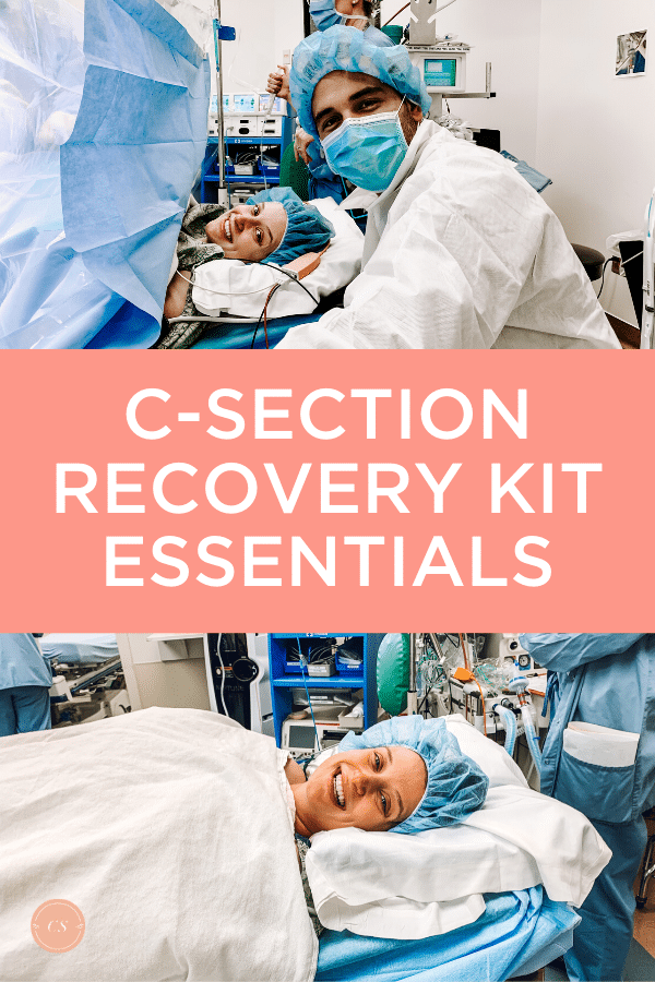 CSection Recovery Kit Ideas SelfCare for the Modern Mama