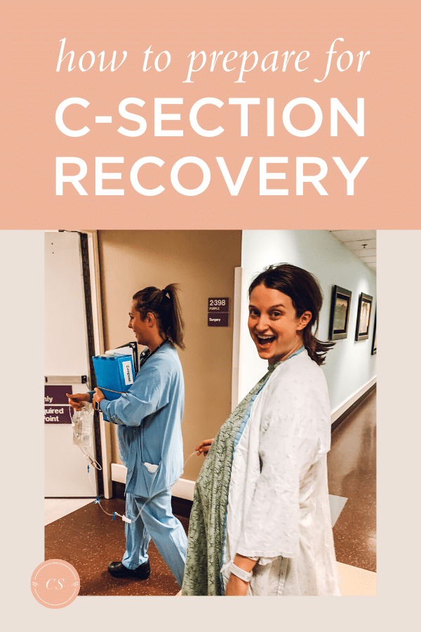 CSection Recovery Kit Ideas SelfCare for the Modern Mama