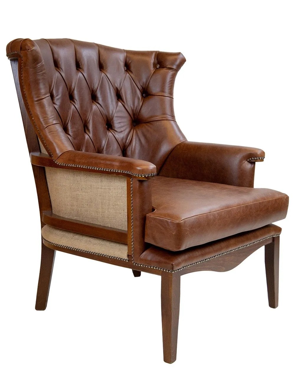 Deconstructed Wing Back Chair Carlick Contract Furniture
