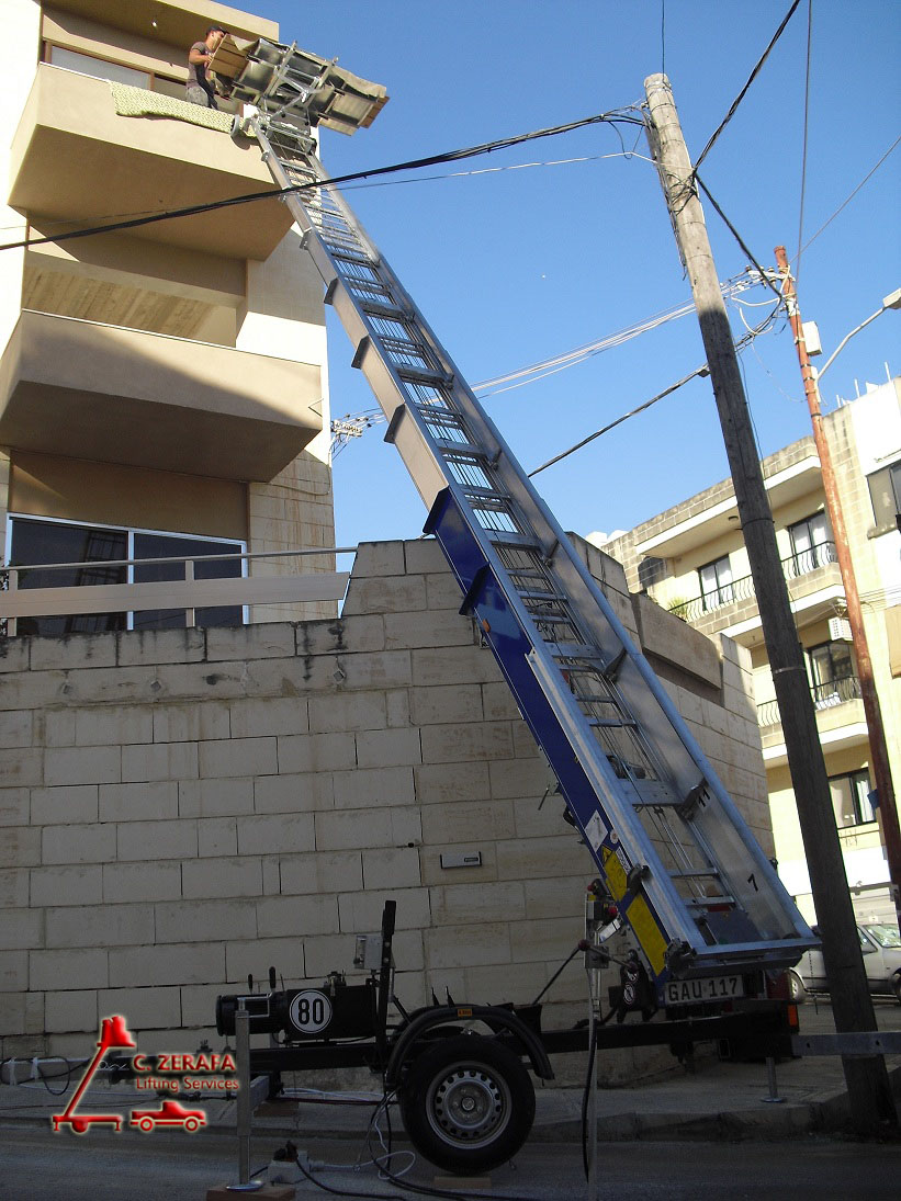 Carlos Zerafa Lifting Services Malta