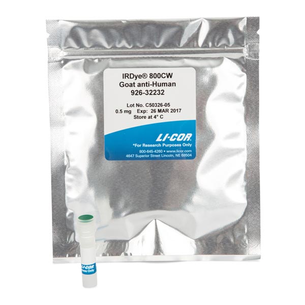 IRDye® 800CW Goat antiHuman IgG Secondary Antibody 0.5mg OÜ Carlova