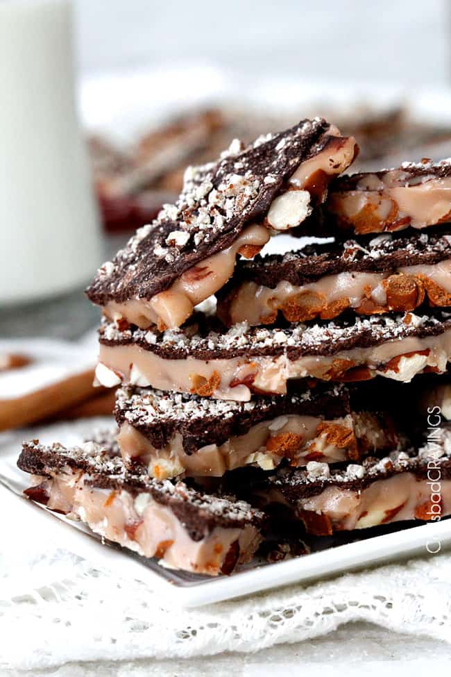 Easy Cinnamon Chocolate Toffee Carlsbad Cravings