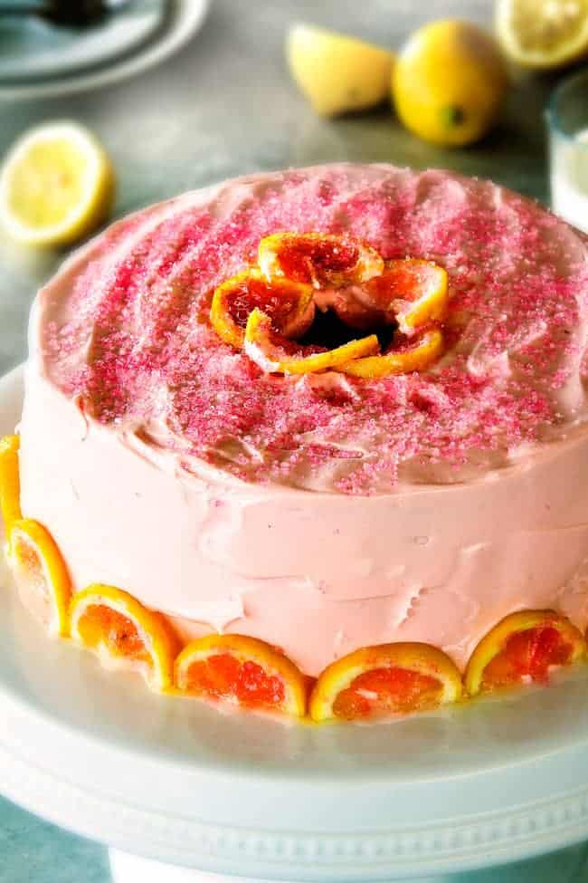 Pink Lemonade Pound Cake Carlsbad Cravings