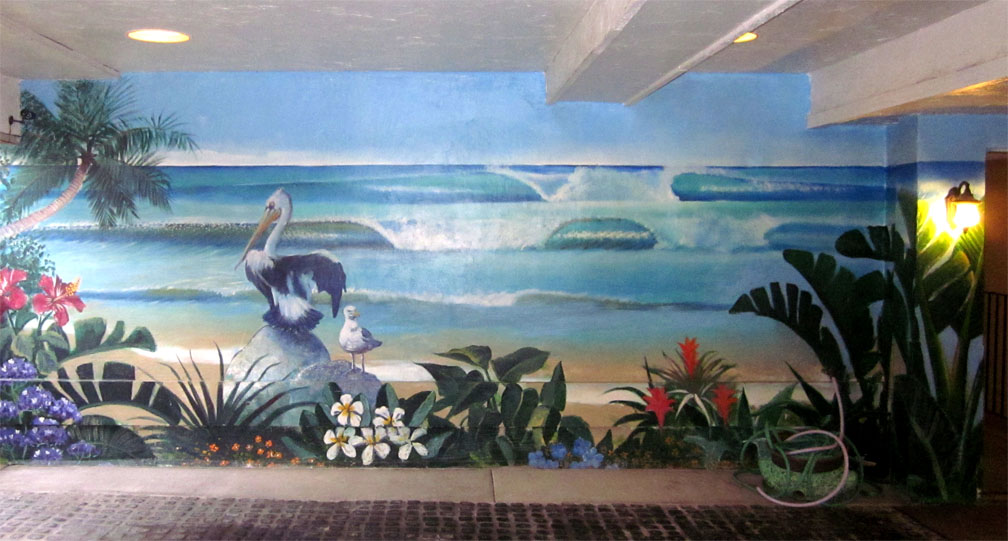 Tropical Beach Murals