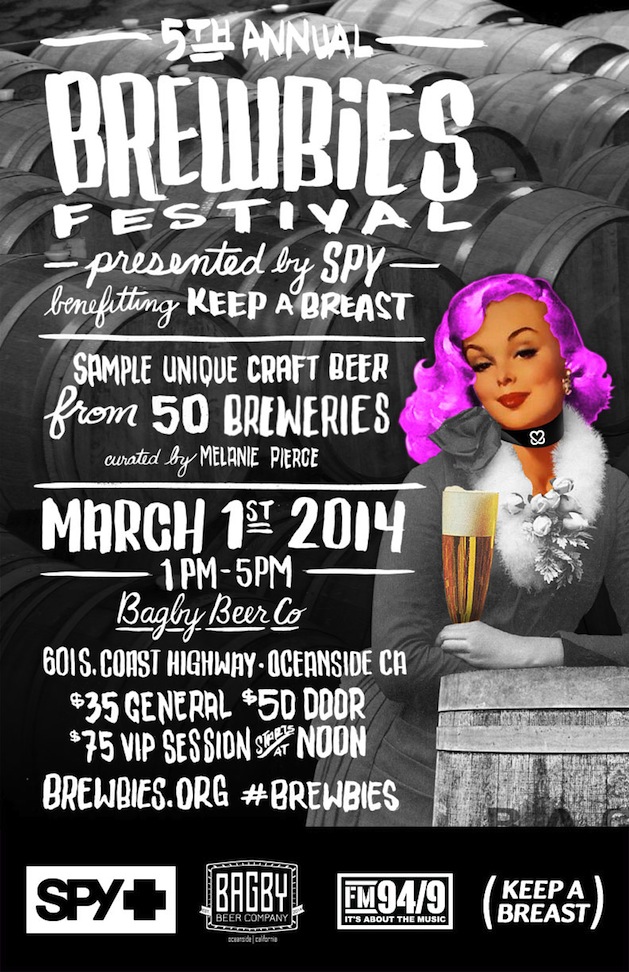 5th Annual Brewbies Fest Bagby Brew Carlsbad Art and Culture at