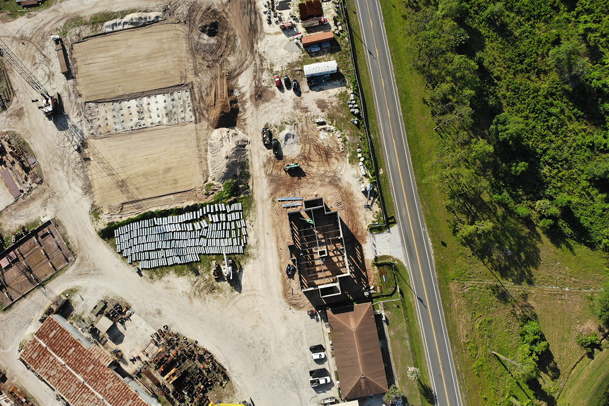 MOBRO Marine Office & Crane Carlton Construction