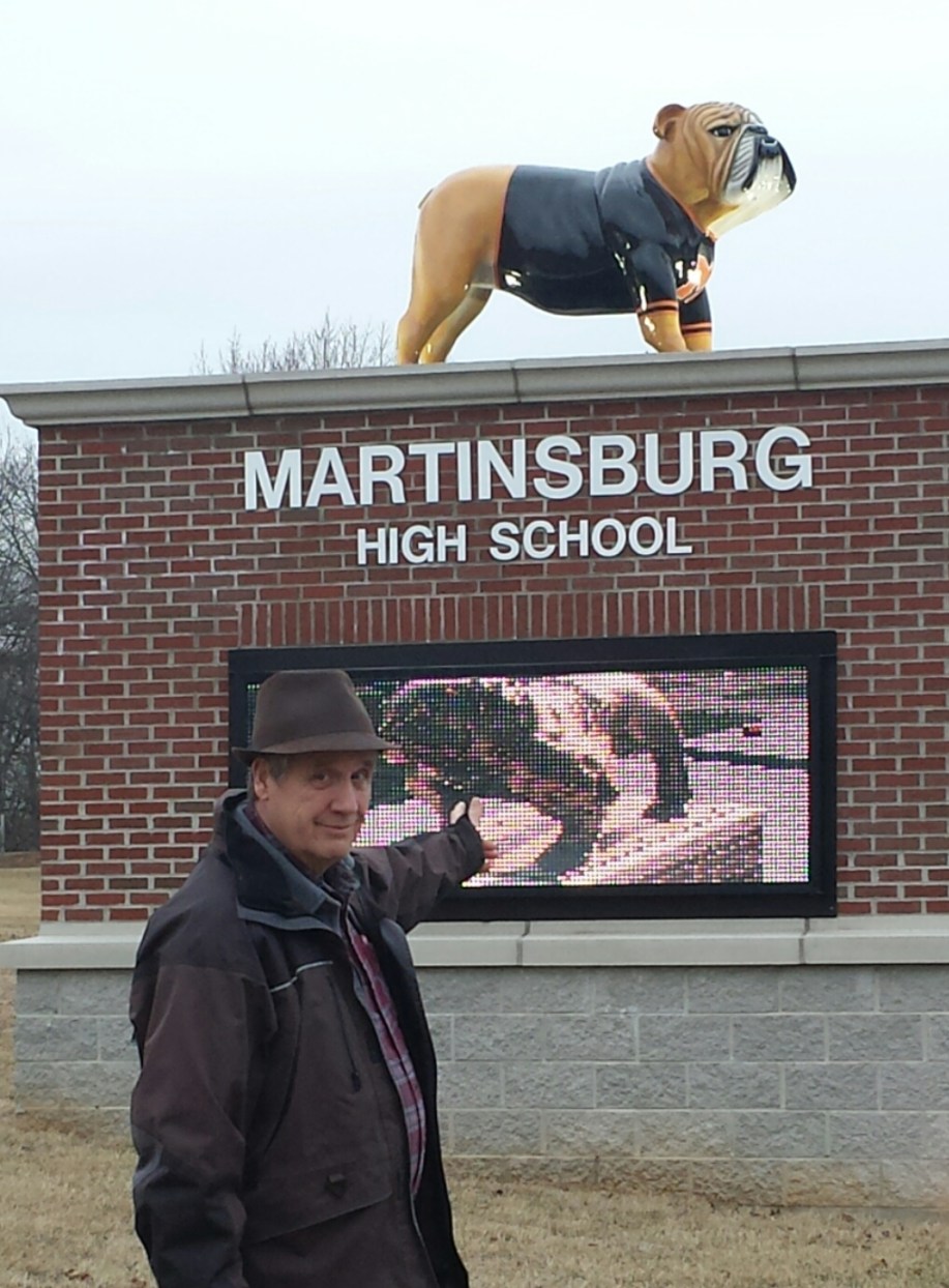 Carl with BIG THINGS Roadside Attractions and Artworks that are
