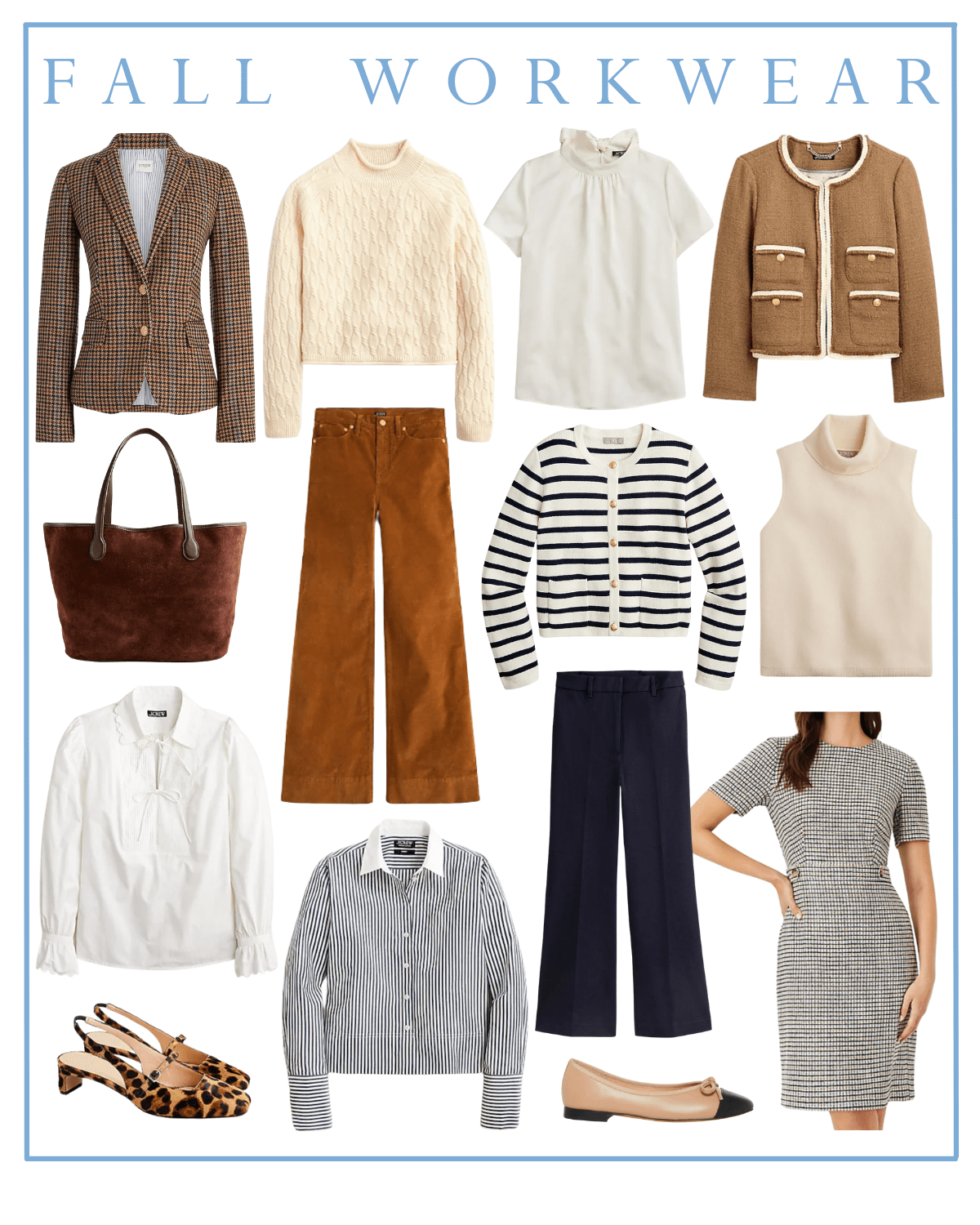 CARLY FALL WORK OUTFIT FINDS