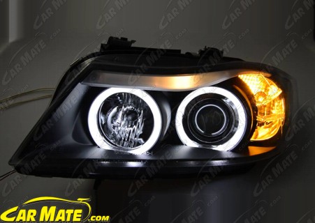 CARMATE BMW E90 2005-2011 "AE Style" Head Lights - bodykits aero kits