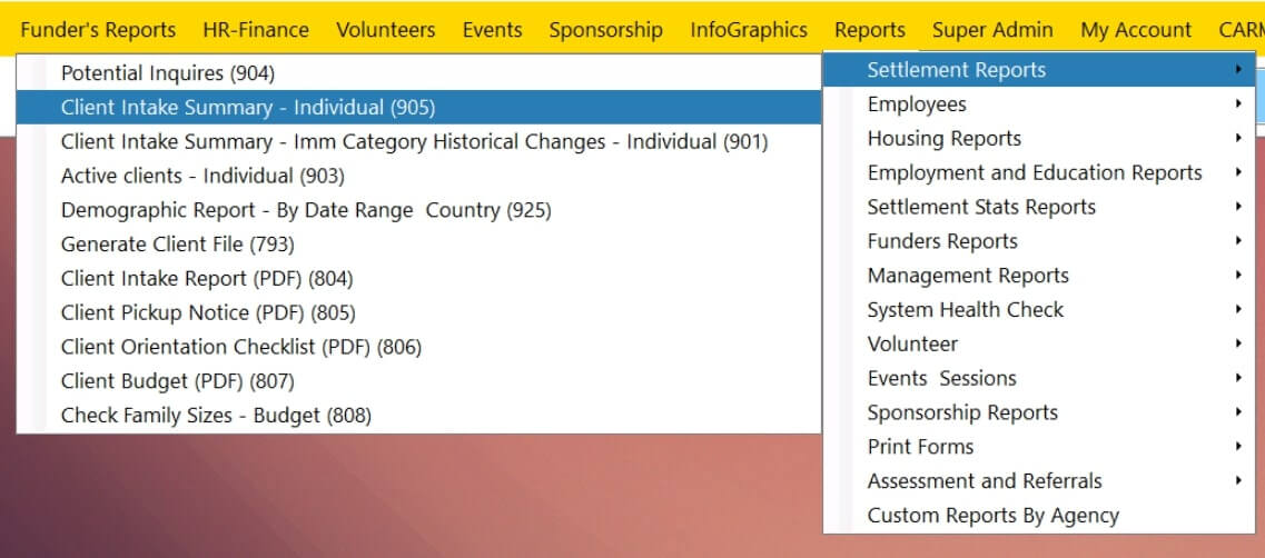 How to filter Potential and Permanent Clients CARMIS A Complete CRM