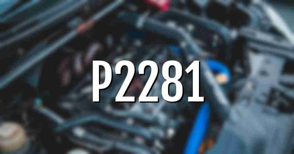 [SOLVED] P2281 Code: Fix Air Leak Between Maf And Throttle Body