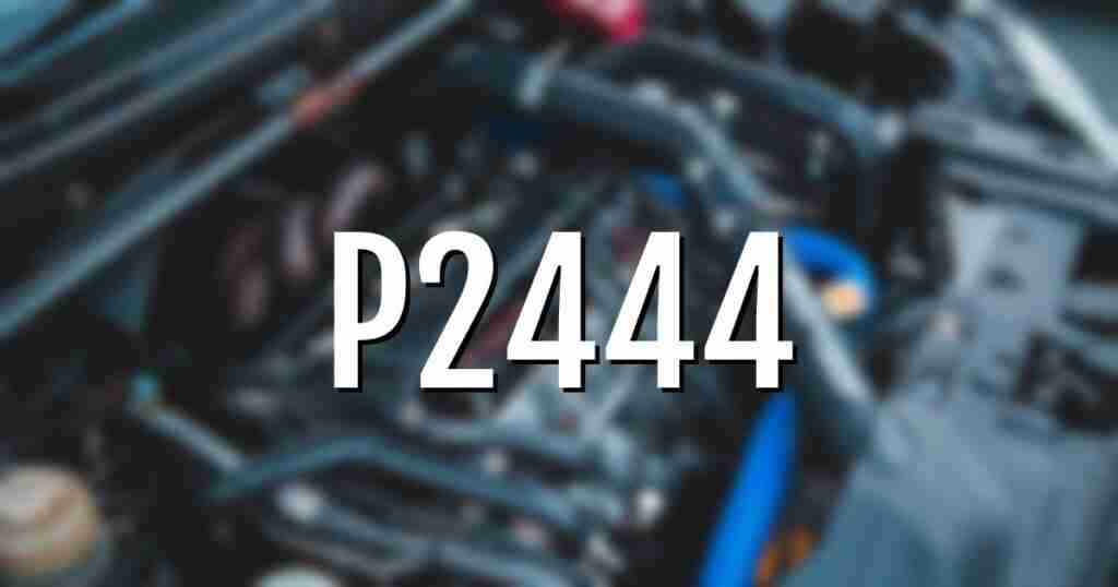 [SOLVED] P2444 Code: Fixing Stuck Secondary Air Injection Pump On Bank 1