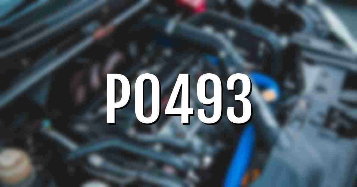 [SOLVED] P0493 Code: Fan Overspeed - Causes And Quick Fix Guide