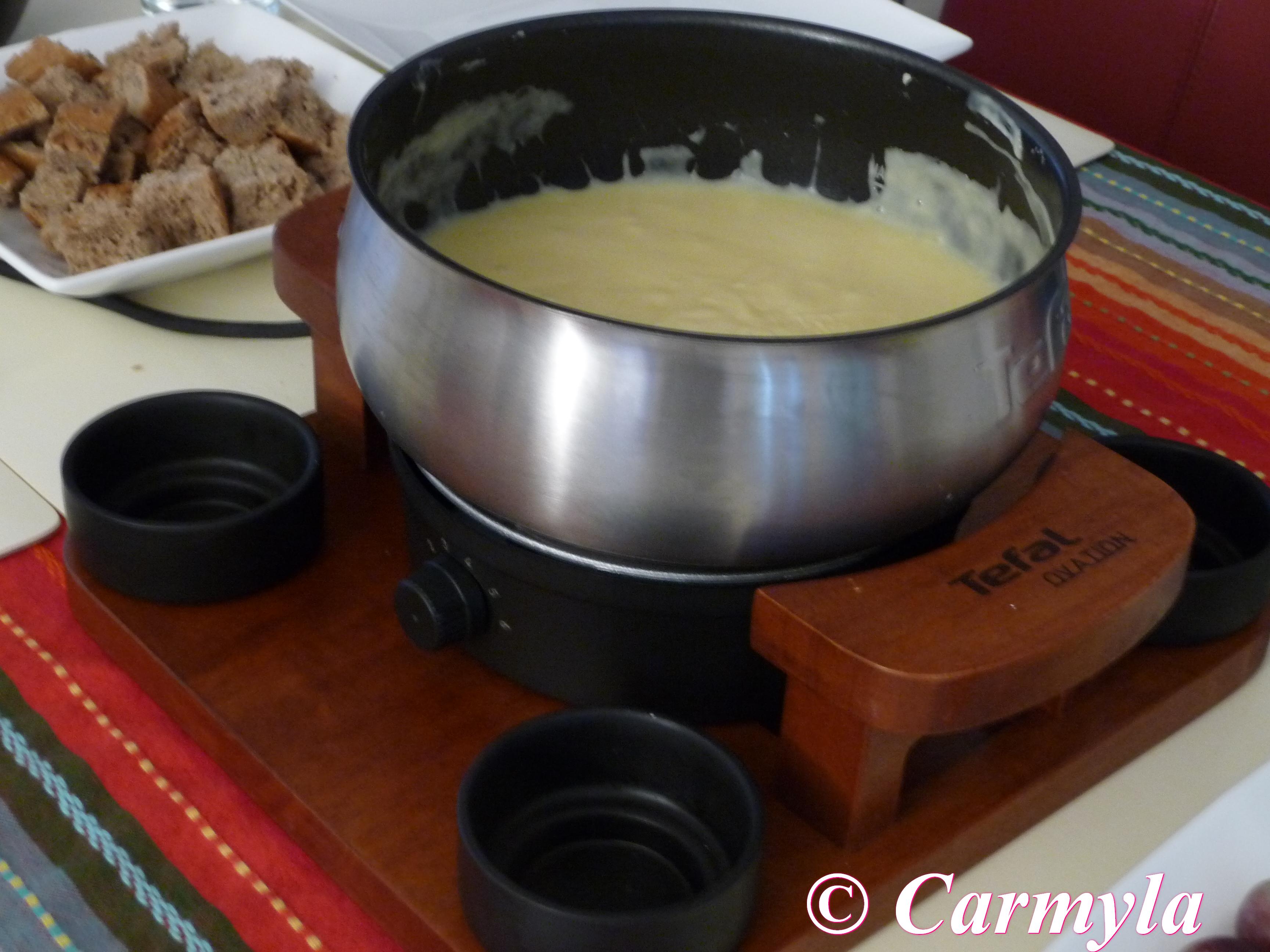 FONDUE DE QUESOS SUIZOS . TUTORIAL CarmYla