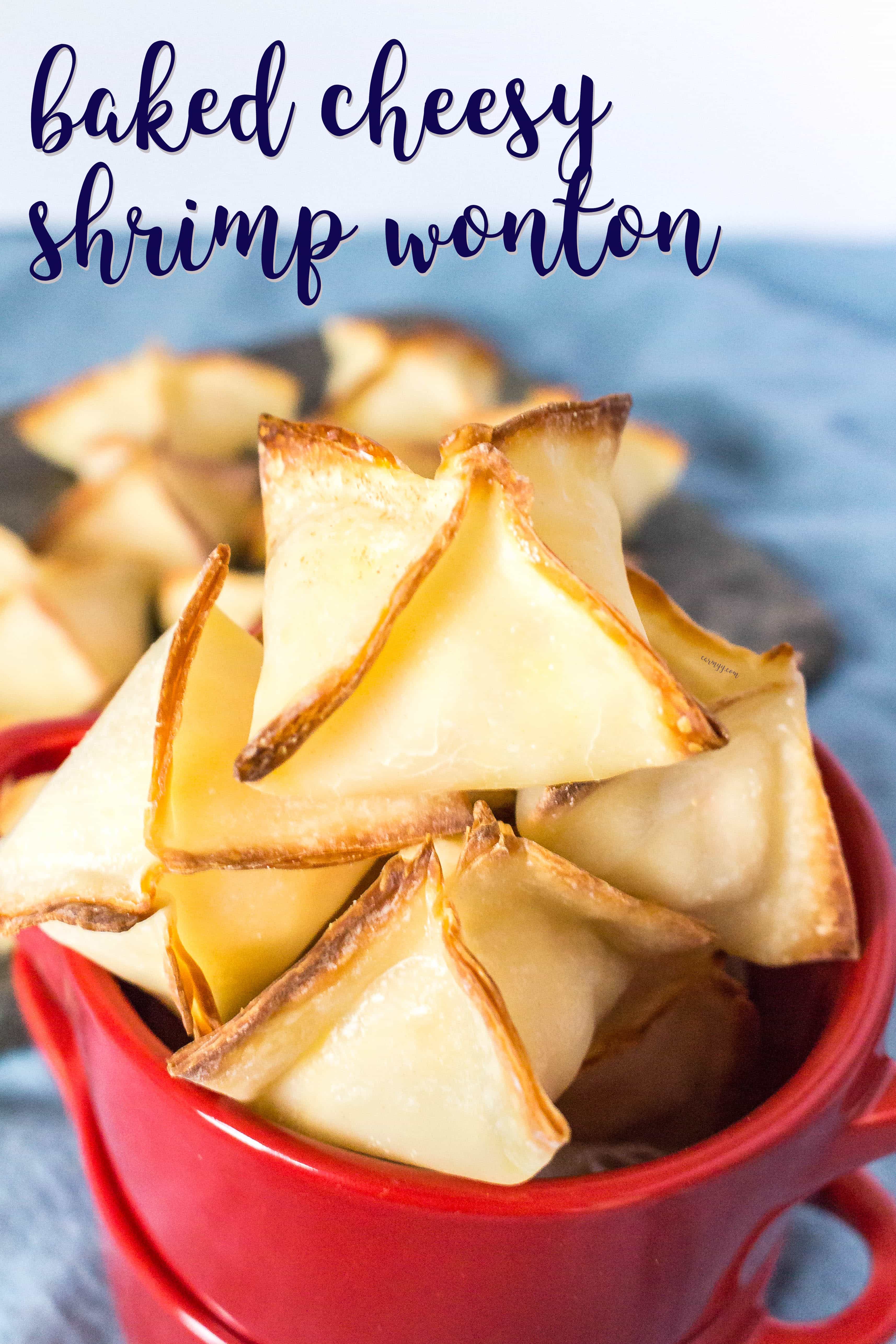 Baked Cheesy Shrimp Wontons Carmy Easy Healthyish Recipes