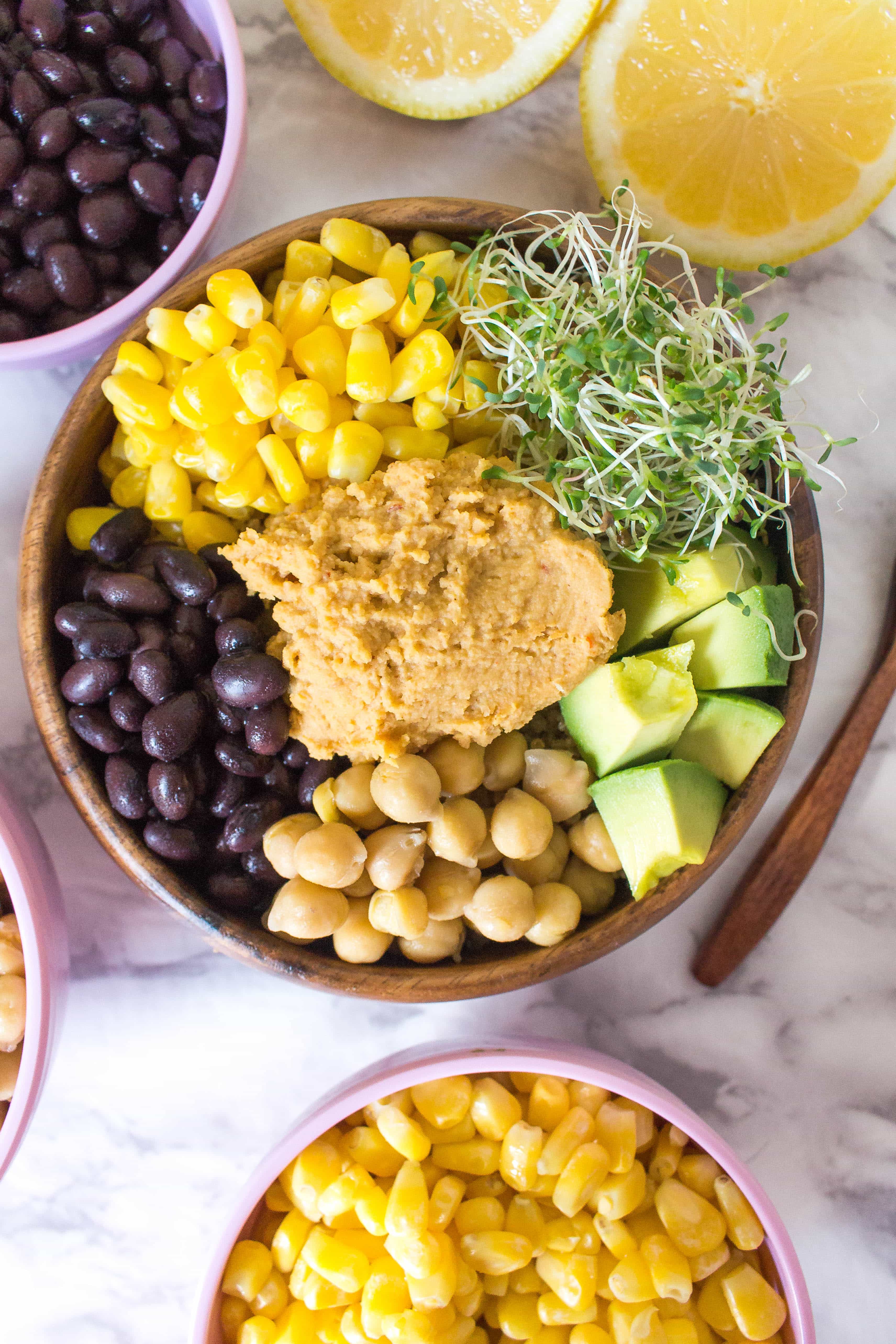 Taco Hummus Buddha Bowl Carmy Run Eat Travel