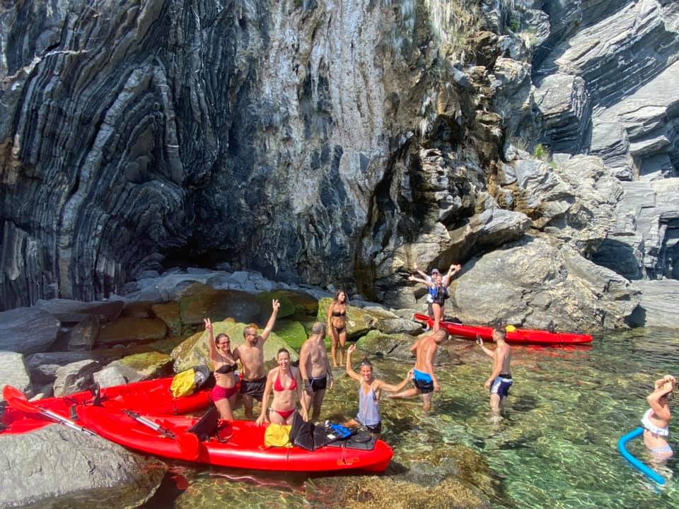 Carnassa Cinque Terre Kayak Tour