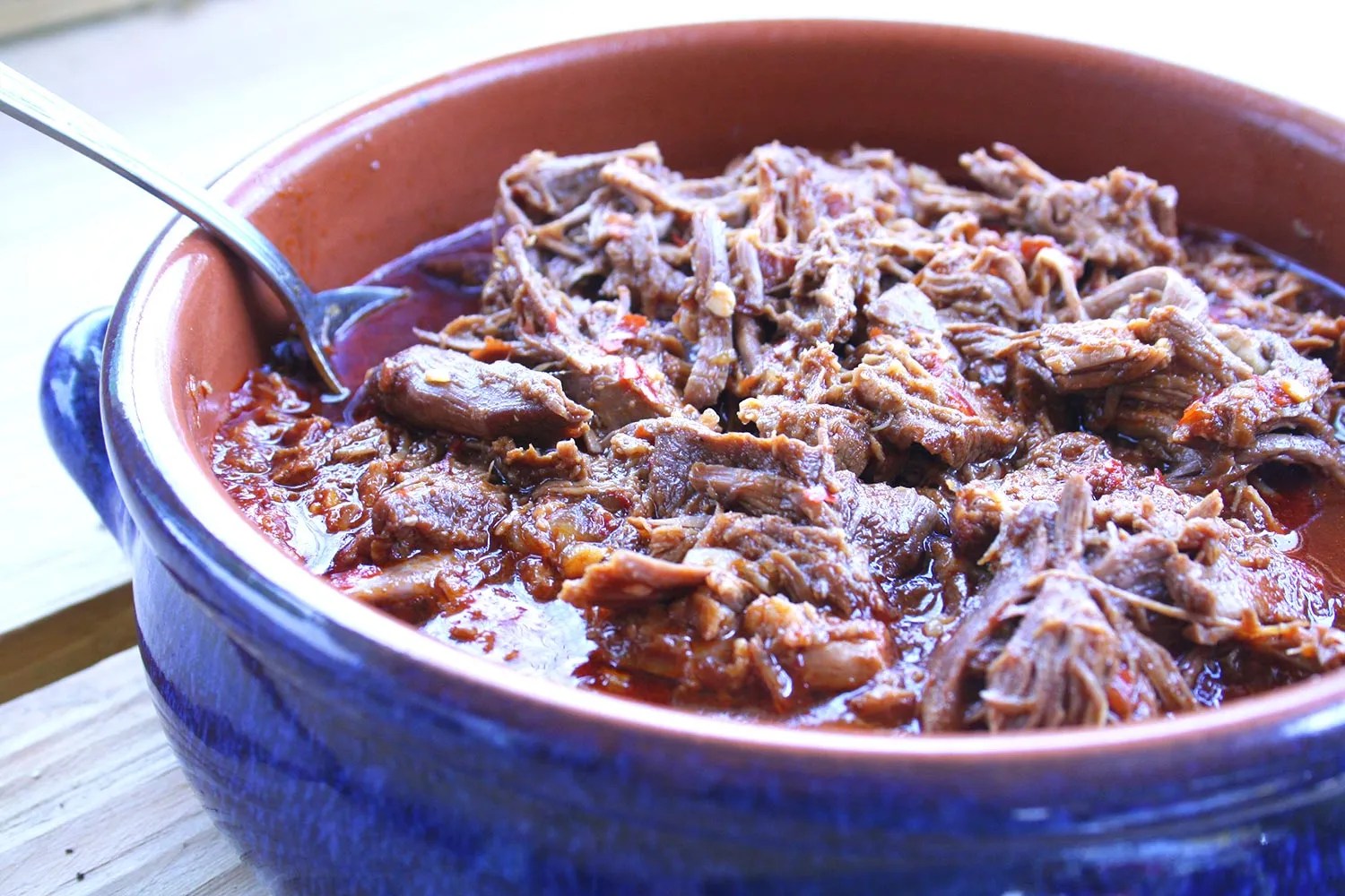 Mexican Shredded Beef Carne and Papas