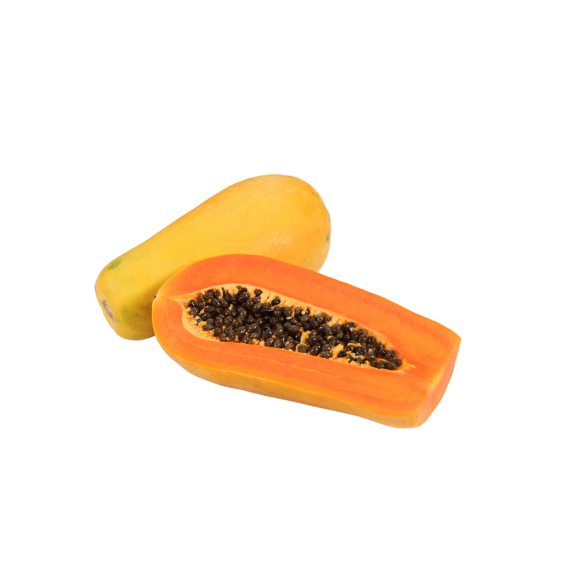 Papaya en Bogotá, fruta fresca, cultivada
