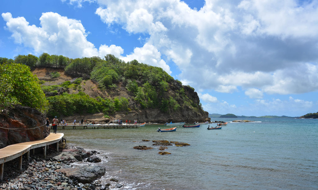 L'îlet SainteMarie et son Tombolo, une curiosité de la nature Ti' Piment