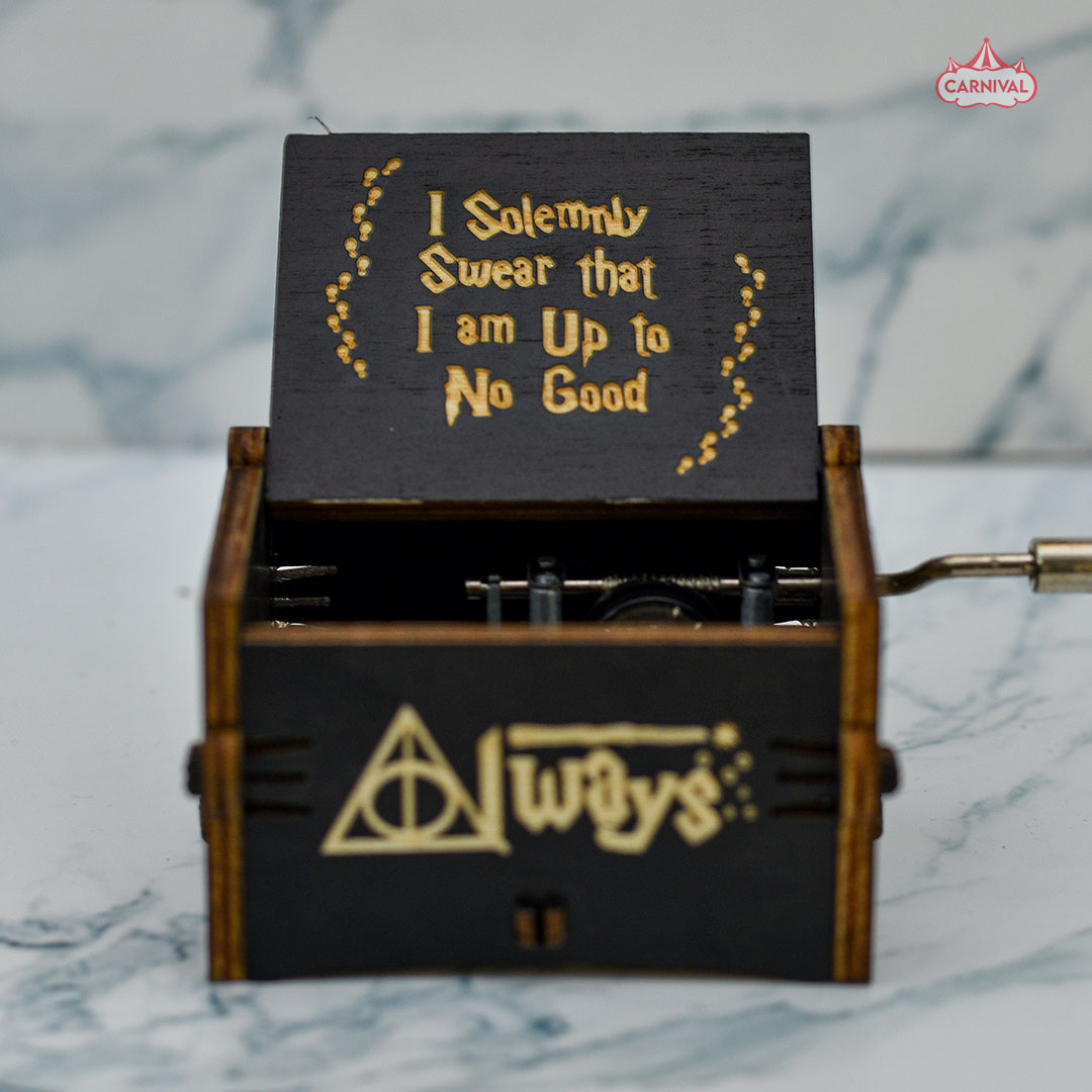 Harry Potter Wooden Music Box Black Carnival