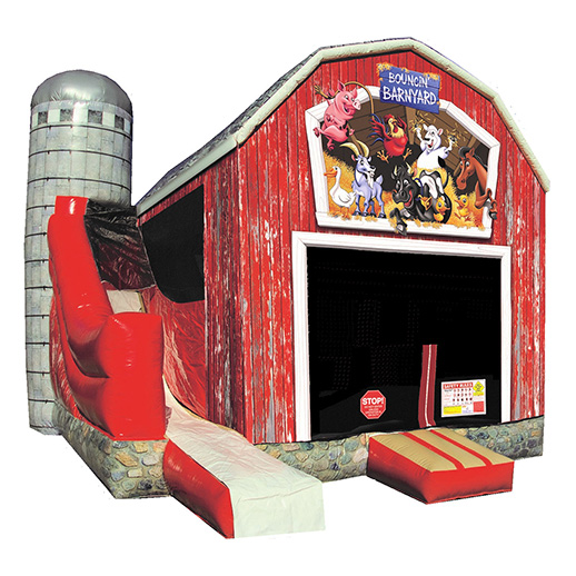 Bouncin Barnyard Combo Carnival Bounce Rental Party Rental & Bounce