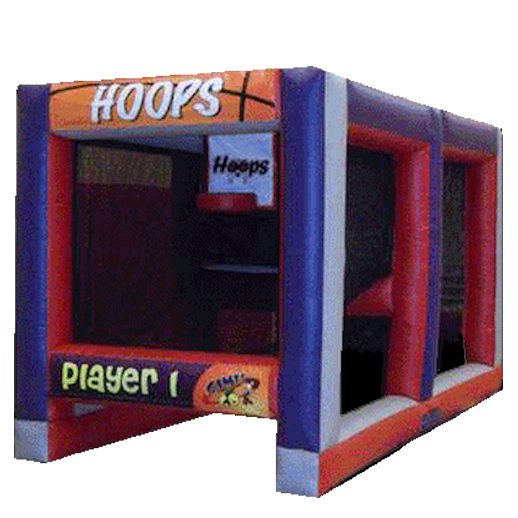 Hoops Basketball Carnival Bounce Rental Party Rental & Bounce Houses