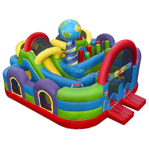Wacky World Combo Carnival Bounce Rental Party Rental & Bounce Houses