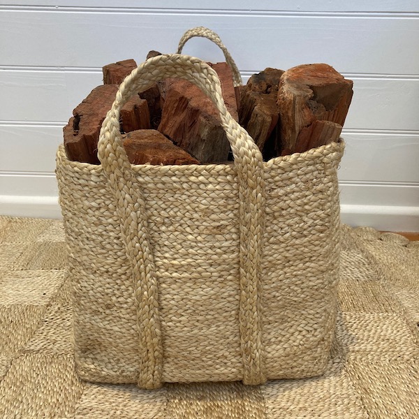 Jute Storage Basket Set rectangle Natural. Set of 2 Carnival Homewares