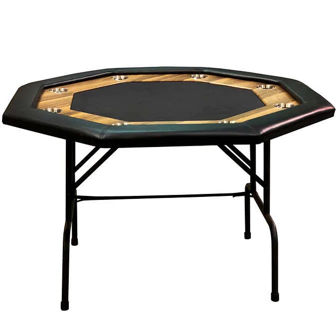 Poker Table Octagonal Poker Table with Racetrack (BJPOK) ( FOR SALE