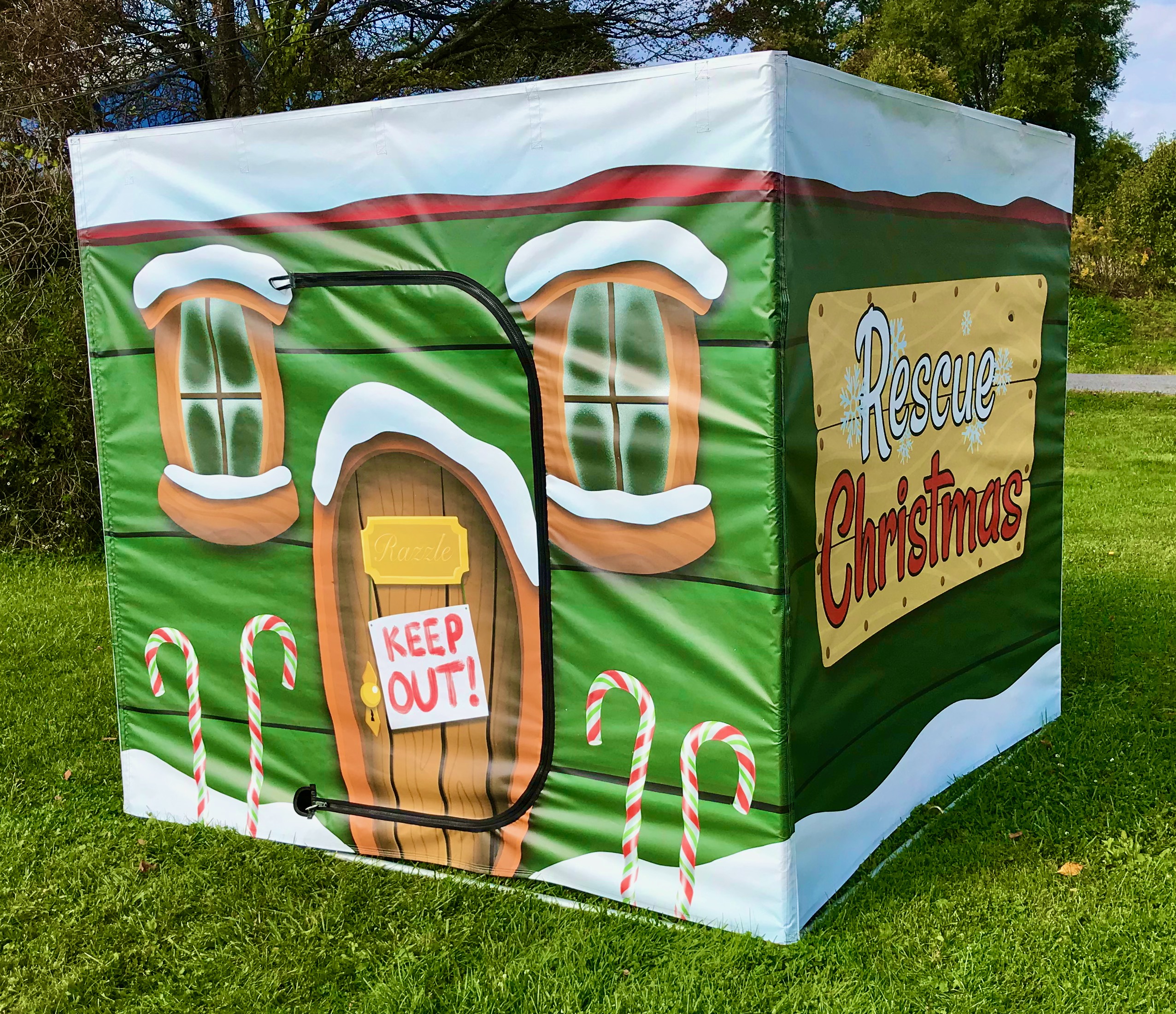 Moblie Escape Room Christmas Themed Carnivals for Kids at Heart