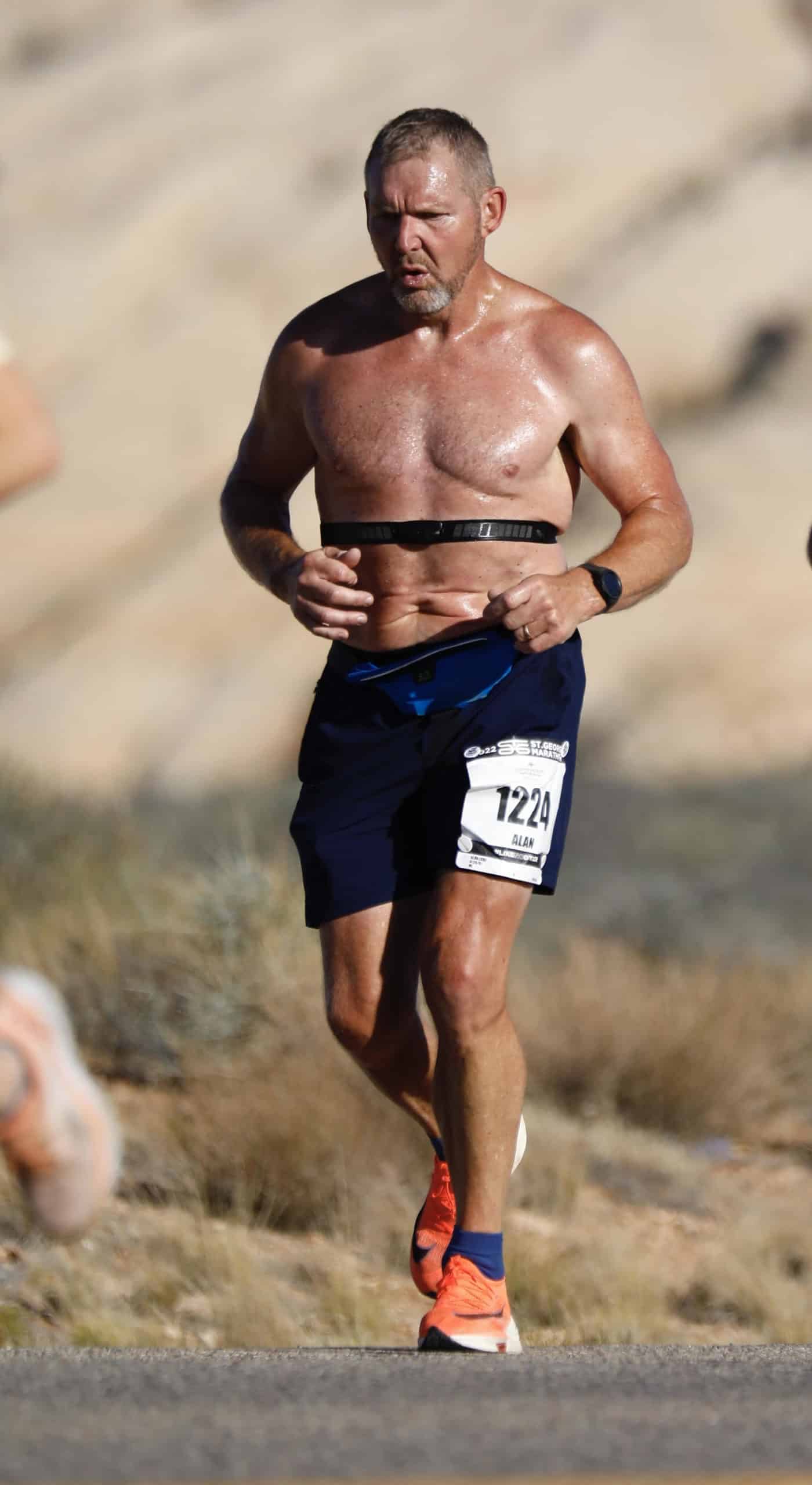 Alan improved training recovery and marathon time by 28.5 minutes in