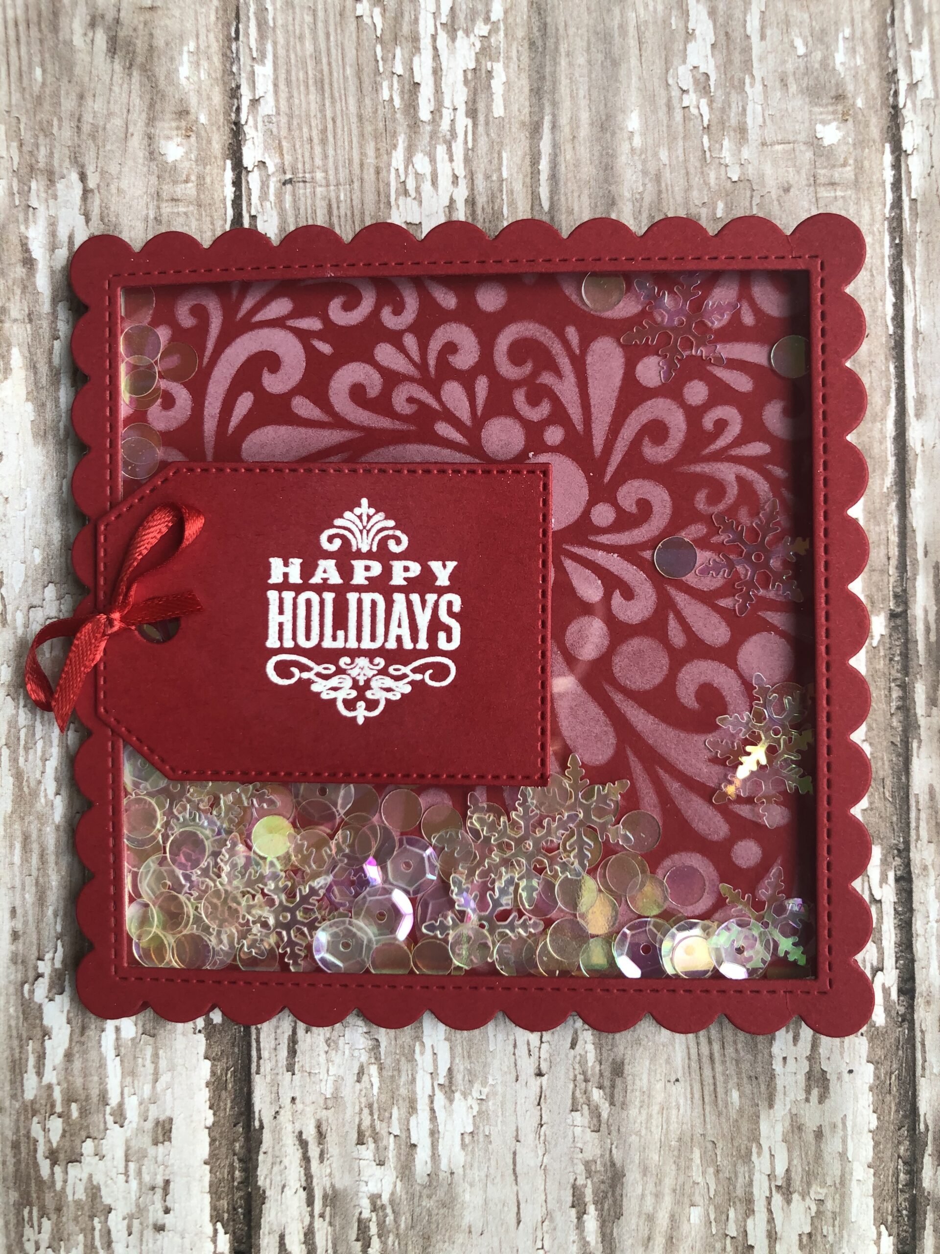 Happy HolidaysUsing Gina K. Design Sparkle and Shine Kit Carol de Melo