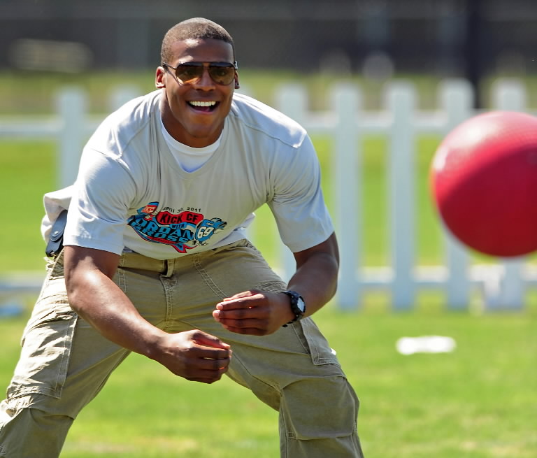 Tickets for Cam Newton Celebrity Kickball Game Carolina Blitz