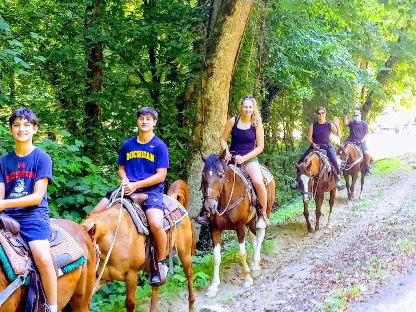 Horseback Riding Bryson City Carolina Bound Adventures