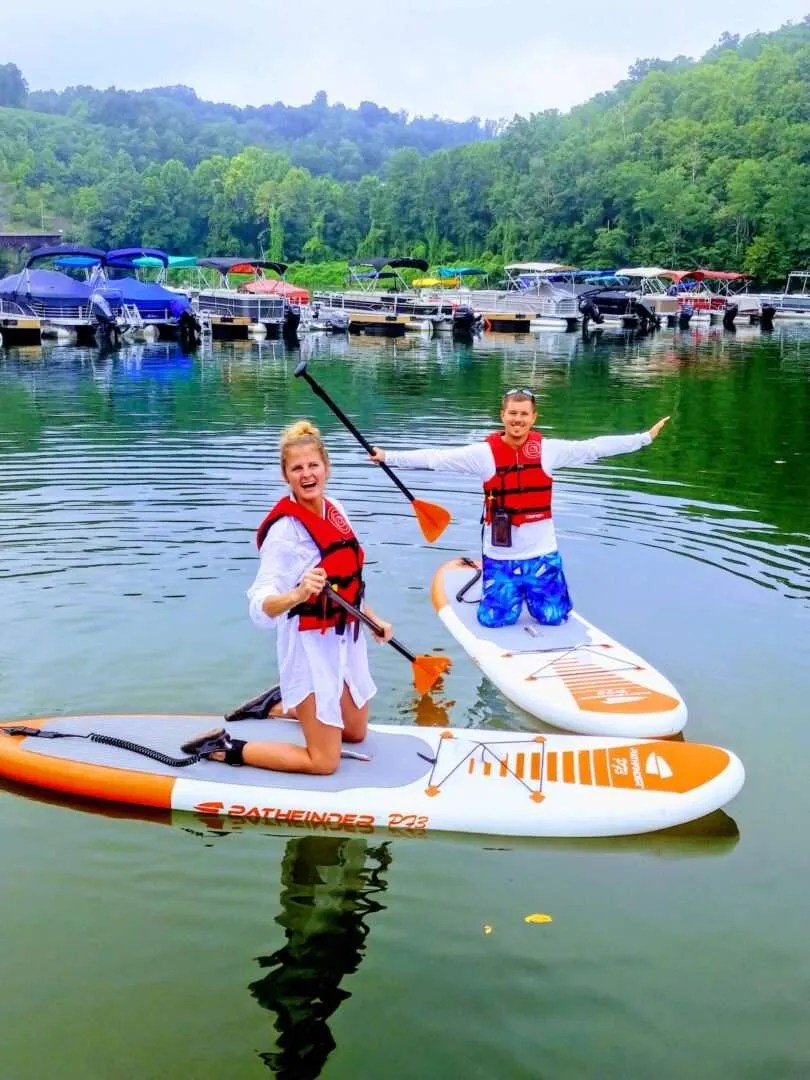 Paddleboard Rentals Fontana Lake Open Lake Carolina Bound Adventures