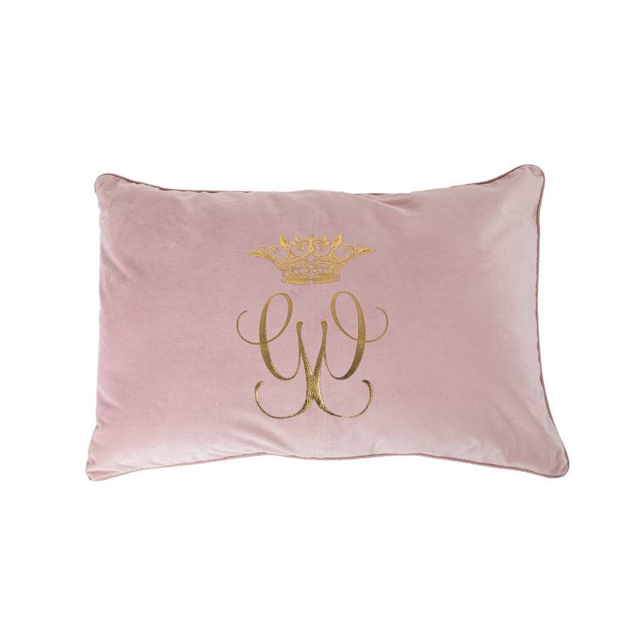 Carolina Gynning Kudde Rosa Kuddfodral Royal rosa/guld 40×60 Carolina Gynning
