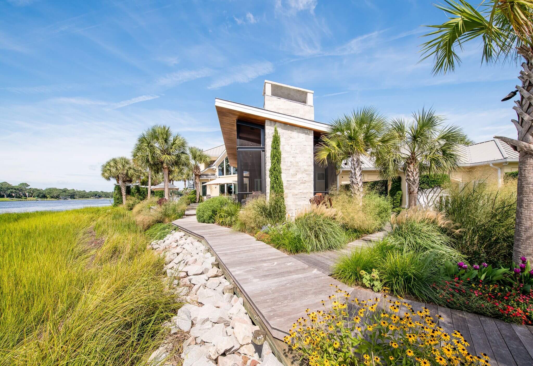 Coastal Contemporary Carolina Landscape