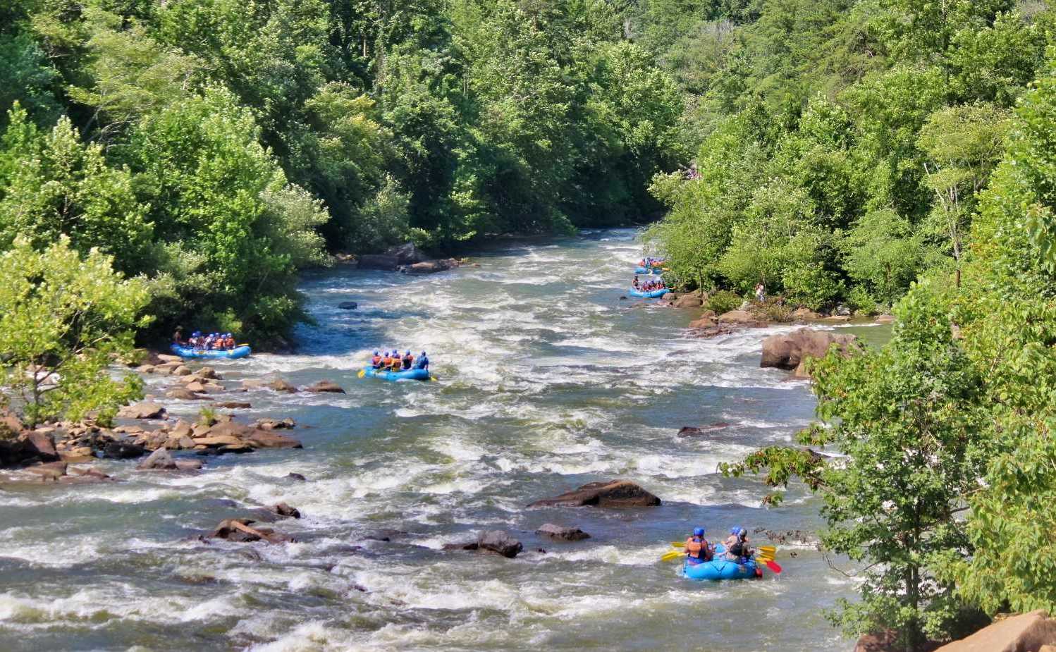 Why The Southeast Is Best For Whitewater Rafting Carolina Outfitters