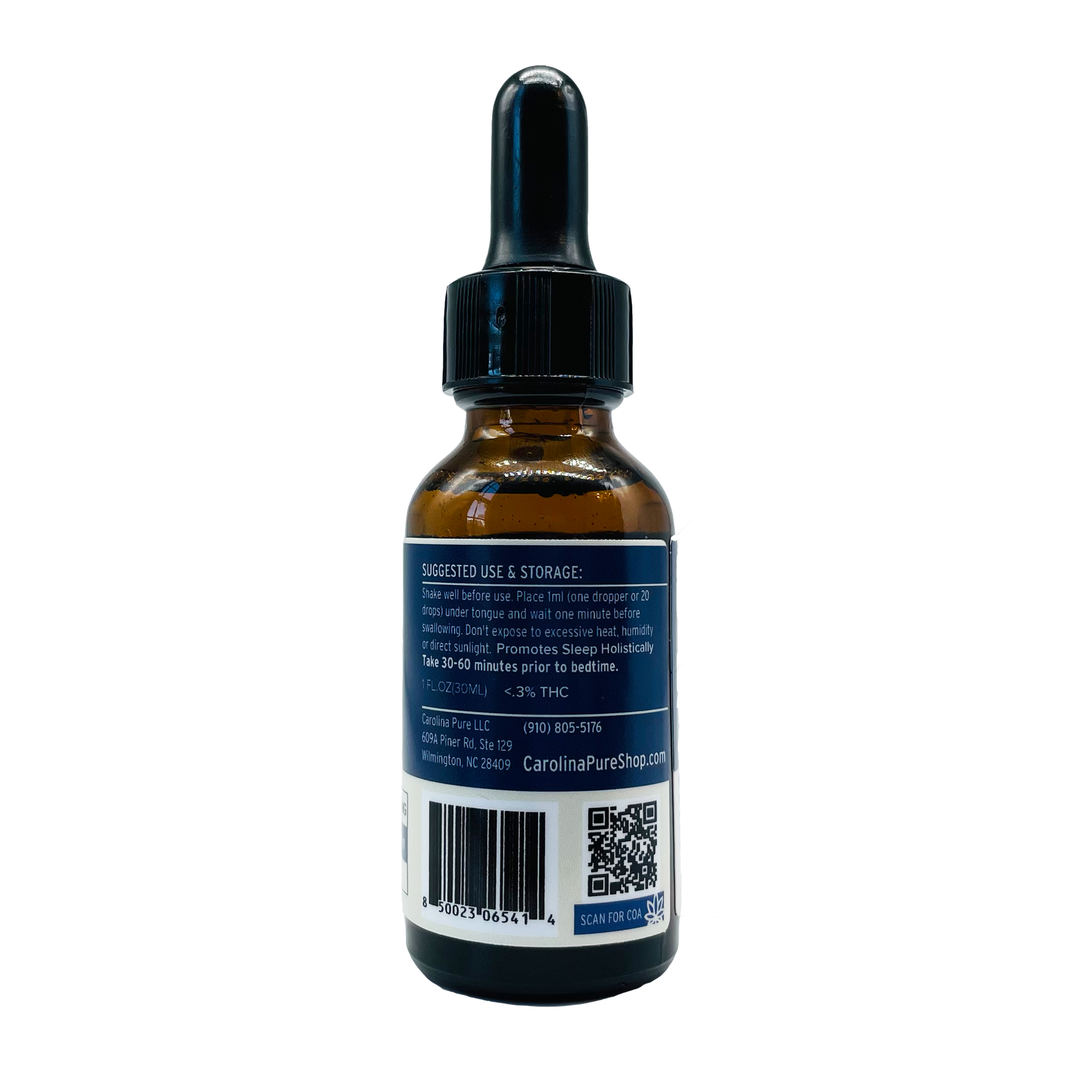 CBN Tincture with CBD & Melatonin Carolina Pure CBD