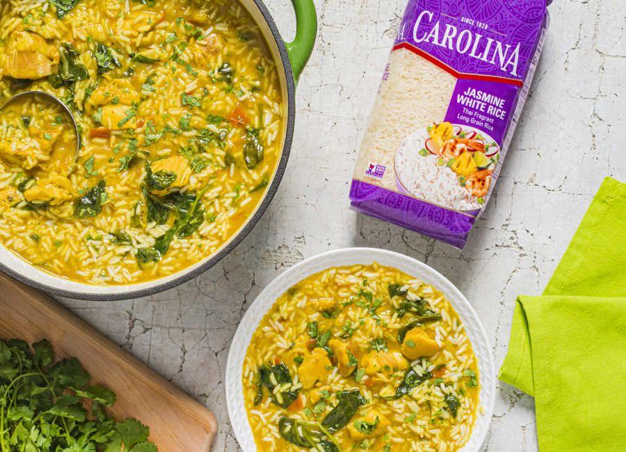 OnePot Green Curry Recipe Carolina® Rice