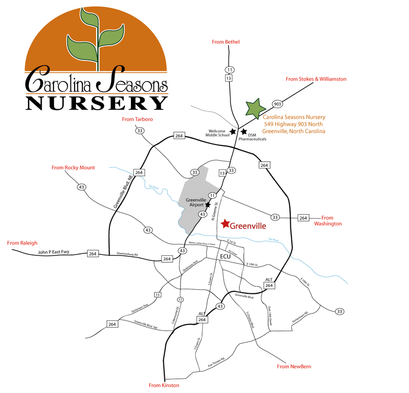 Contact Us Carolina Seasons Nursery