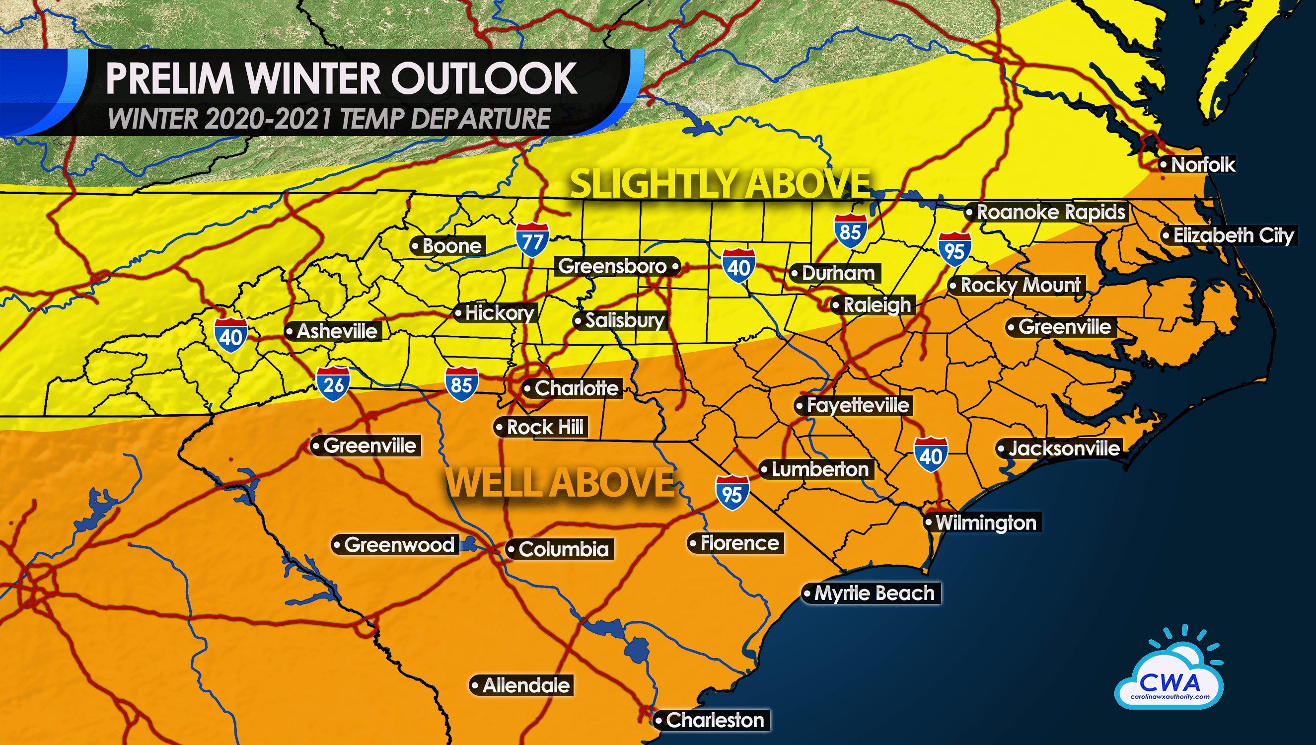 Winter Forecast For North Carolina 2023-2023 Nc Winter Prediction 2022-2023 - First Day Summer 2022