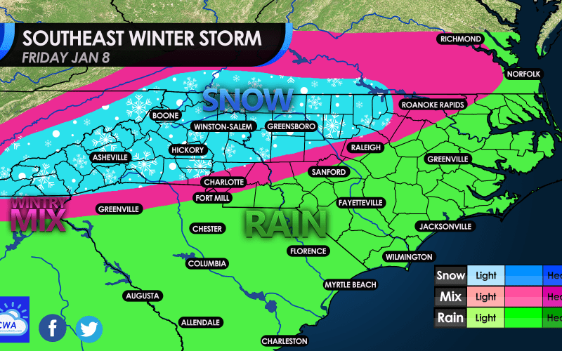 Southeast Winter Forecast 2023