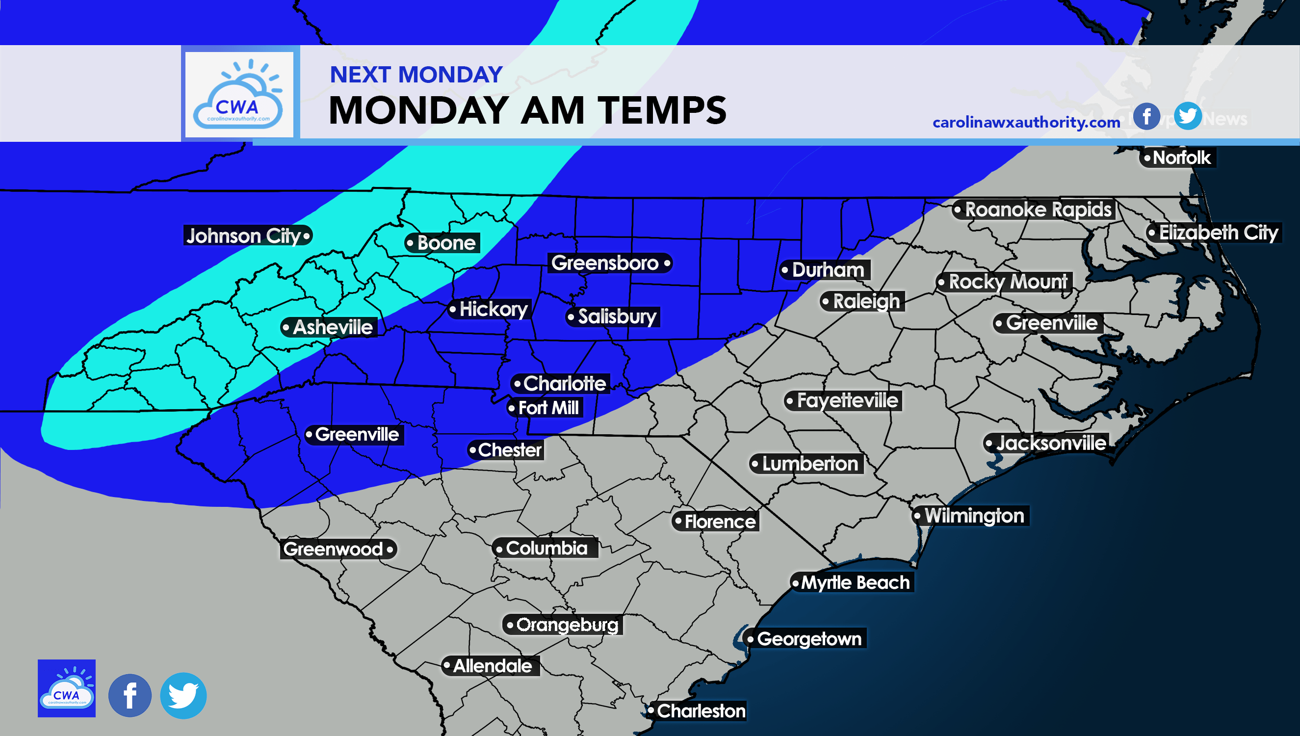 Sunday and Monday Mornings Finally Feel Falllike Carolina Weather Authority