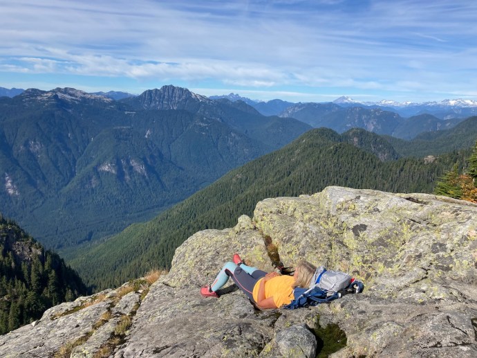 Big views and fall colours on Mount Seymour—North Vancouver, B.C