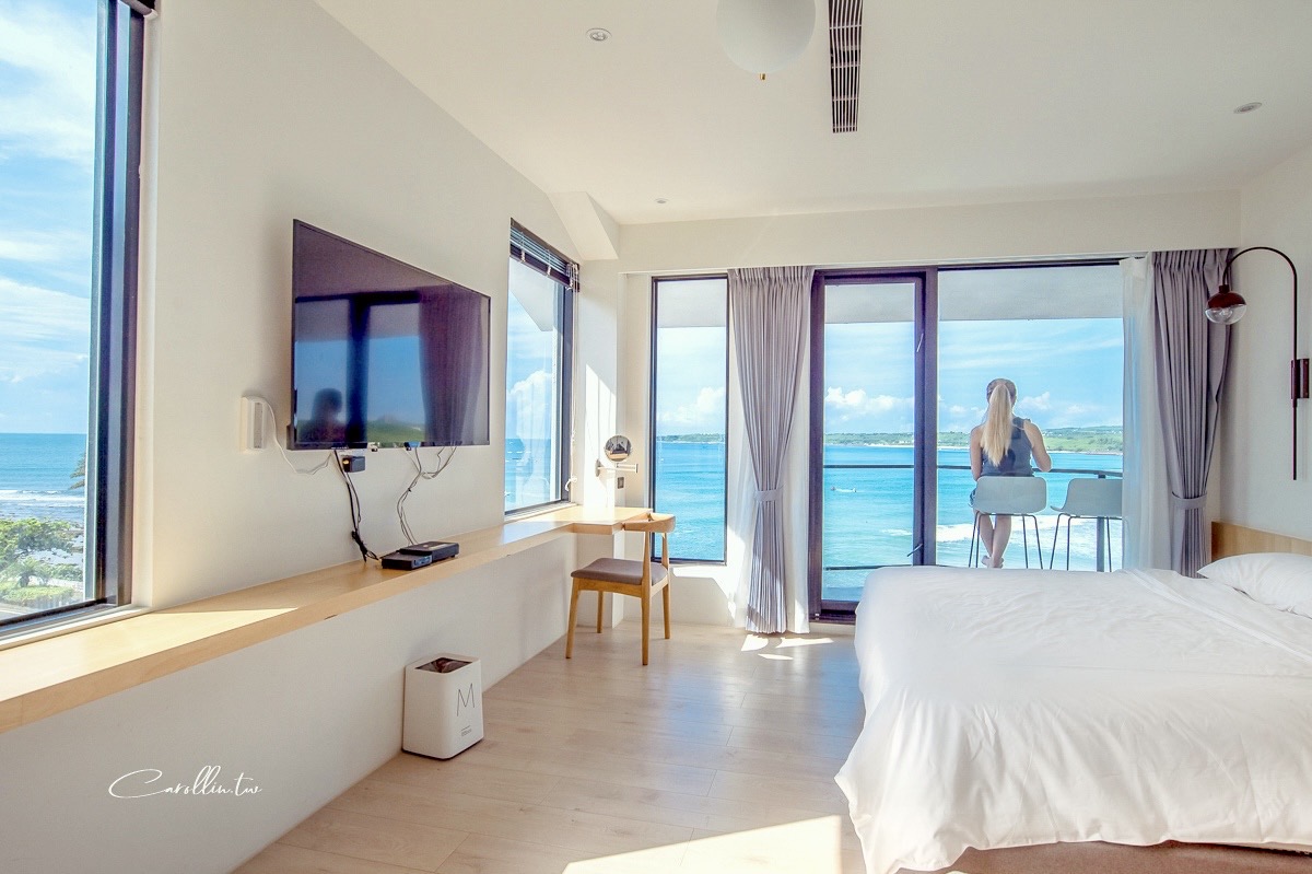 日和灣居｜墾丁海景民宿推薦，南灣海灘民宿渡假首選，頂級四人房