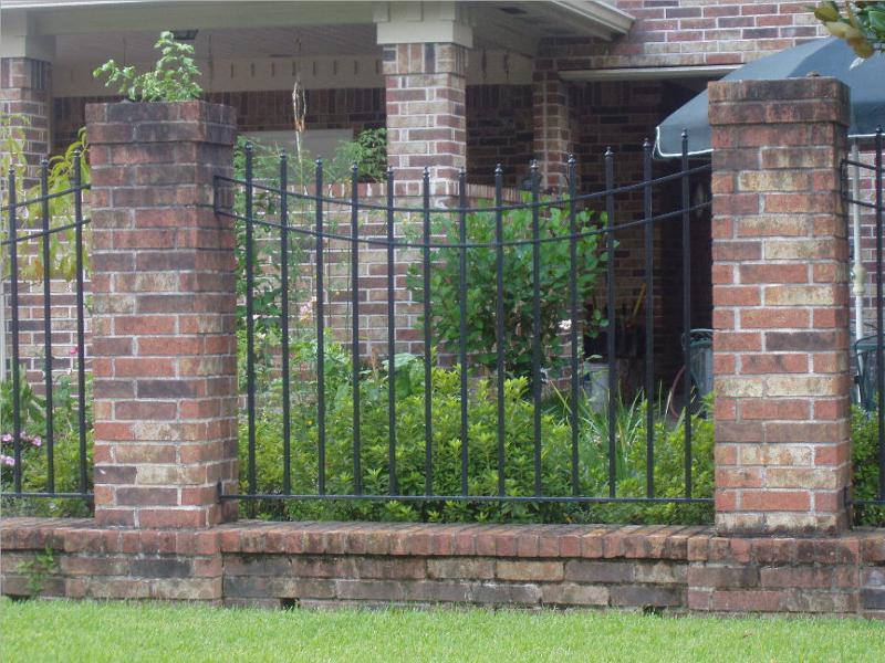 Custom Wrought Iron Fences from Carollo Fence Company, Houston, Texas