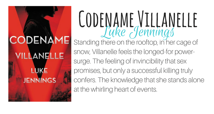 Codename Villanelle By Luke Jennings Carol S Notebook