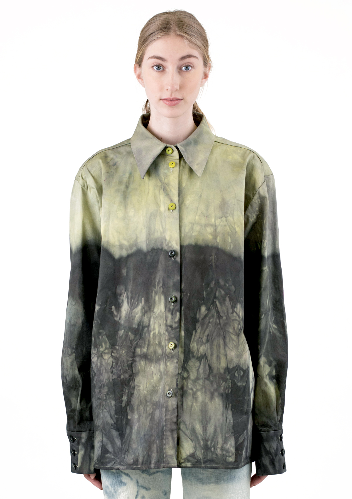 UNISEX GREEN SHADES SHIRT ''VETIKAS'' • CAROLXOTT